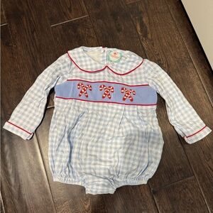 Smocked Flamingo bubble